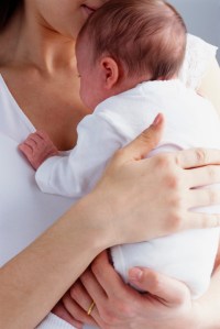 Mother Holding Infant